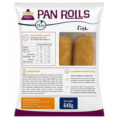 Picture of Pan Roll, Fish 5x128g (6) - Tamby 