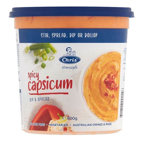 Picture of Dip, Spicy Capsicum 800g (6) - Chris