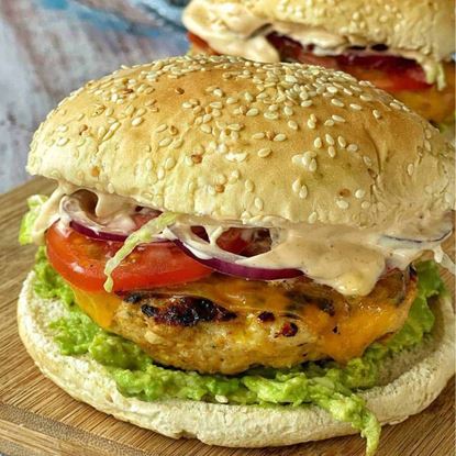 Picture of Burger, Chicken Mexican x 4