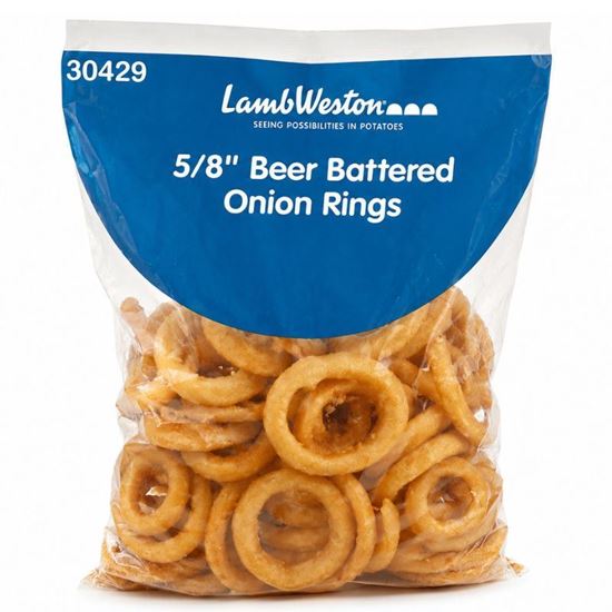 Picture of Onion Rings, Beer/Battered - L/West