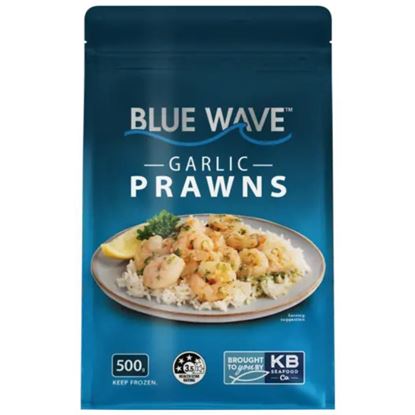 Picture of Prawns, Garlic 500g (8)- B/Wave
