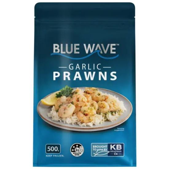 Picture of Prawns, Garlic 500g (8)- B/Wave