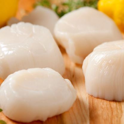 Picture of Scallops, Roe Off (10/20) 1Kg - Topsail