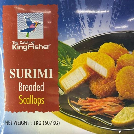 Picture of Scallops, Surimi Breaded 1Kg - K/Fisher