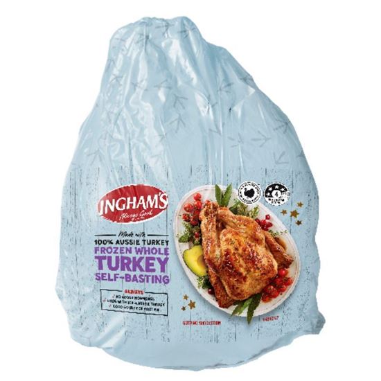 Picture of Turkey, Whole Plain 3-4Kg R/W - Ingham