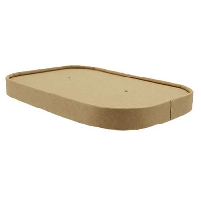 Picture of Lid, Kraft to sit 170mm Container x 300