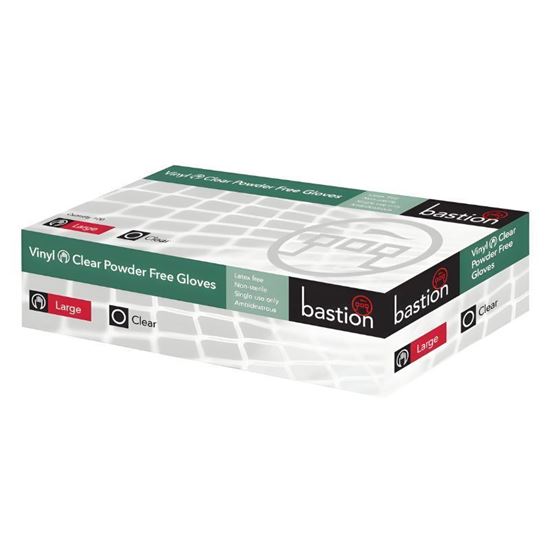 Picture of Gloves, CLEAR Vinyl P/F LARGE x100 (10)