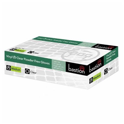 Picture of Gloves, CLEAR Vinyl P/F MEDIUM x100 (10)