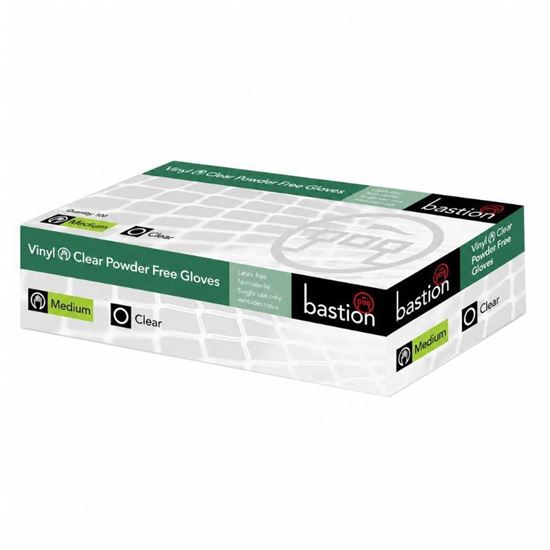 Picture of Gloves, CLEAR Vinyl P/F MEDIUM x100 (10)