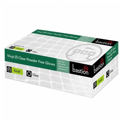 Picture of Gloves, CLEAR Vinyl P/F SMALL x100 (10)