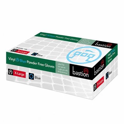 Picture of Gloves, Vinyl Blue Disposable - XL (10)