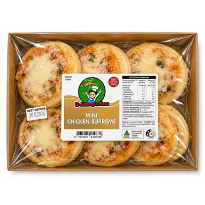 Picture of Pizza, Mini Chick Supr x12 (12) - L/John