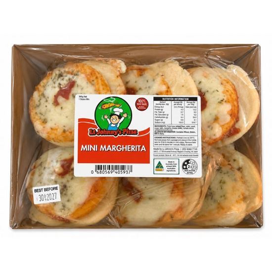 Picture of Pizza, Mini Margherita x12 (12) - L/John