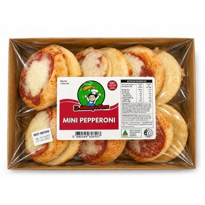 Picture of Pizza, Mini Pepperoni x12 (12) - L/John