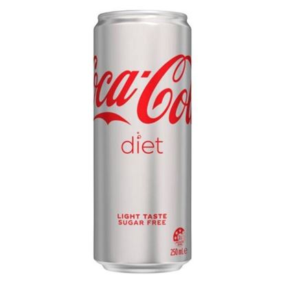 Picture of Coca Cola Diet Slim Cans 24x250ml
