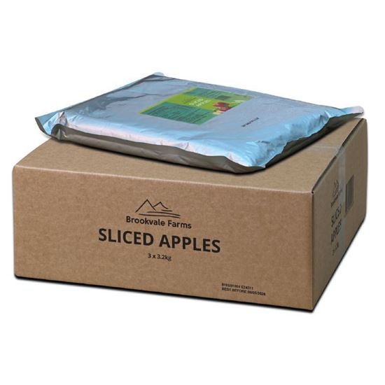 Picture of Apples Sliced Pouch 3x3.2kg