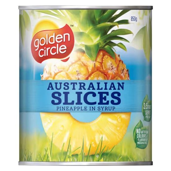 Picture of Pineapple, Slices Syrup 850g (12) - G/C
