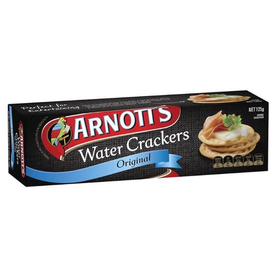 Picture of Biscuit, Water Cracker 125g (20) - Arnot