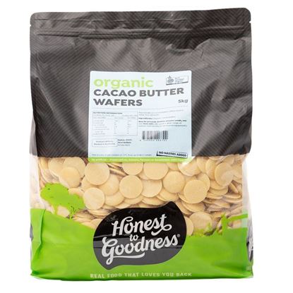 Picture of Cacao Butter Wafers Organic 5Kg