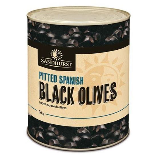 Picture of Olives Black Pitted 3Kg (6)