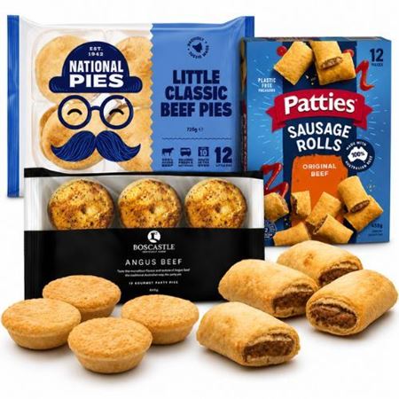 Picture for category Party Pies, Pasties, Rolls, Quiche