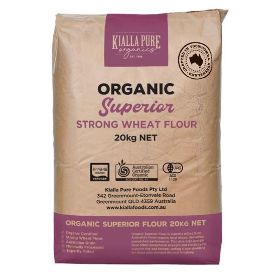 Picture of Kialla Organic Superior Flour 20kg