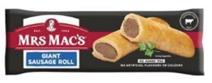 Picture of Mrs Roll - Beef Sausage Giant 25x175g