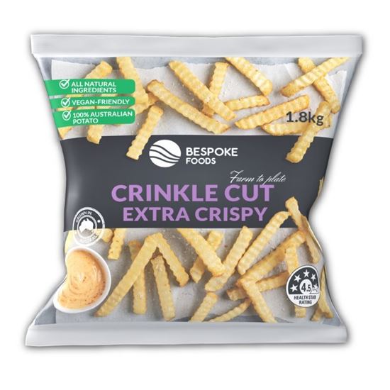 Picture of Chips, Crinkle Cut 1.8kg (Single)Bespoke