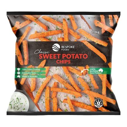 Picture of Chips, Swt Potato 1.8kg (Single) Bespoke