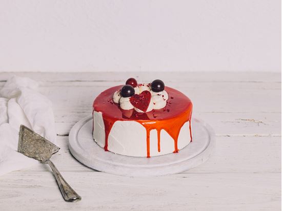 Picture of SBN 7" Red Velvet Deluxe Cake