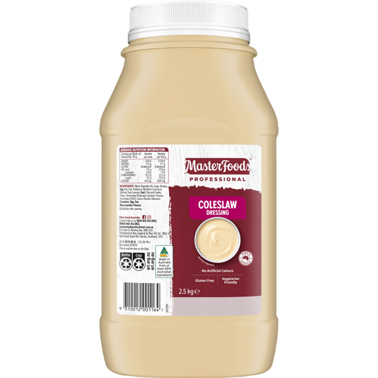 Picture of Dressing, Coleslaw 2.5Kg (6) - M/Food