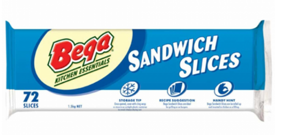 Picture of Cheese Slice, Proces 72 1.5Kg (8) - Bega