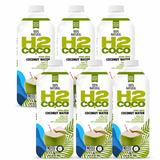 Picture of H2 Coco Coconut Water 6x2L