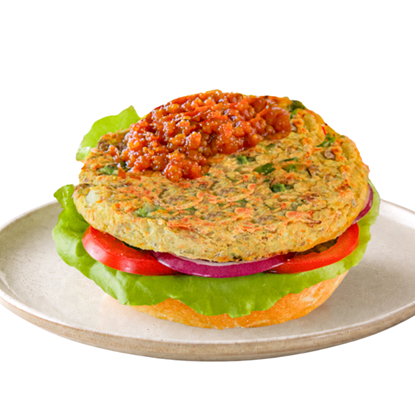 Picture of Burger, Veg & Lentil (V) 8x100g(8)-VM