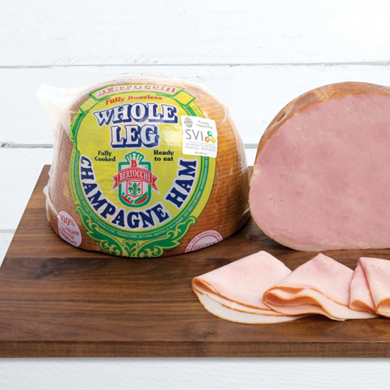 Picture of Ham, Champagne Leg R/W - Bertocchi