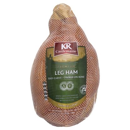 Picture of Ham, Easy Cut Semi Bone/Less - Kr